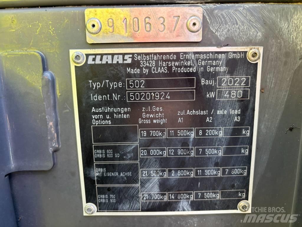 CLAAS Jaguar 960 4WD Кормозбиральні комбайни