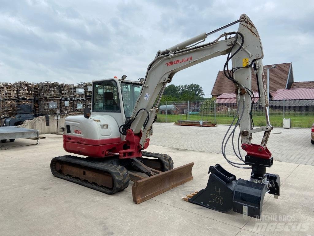 Takeuchi TB 260 Міні-екскаватори < 7т
