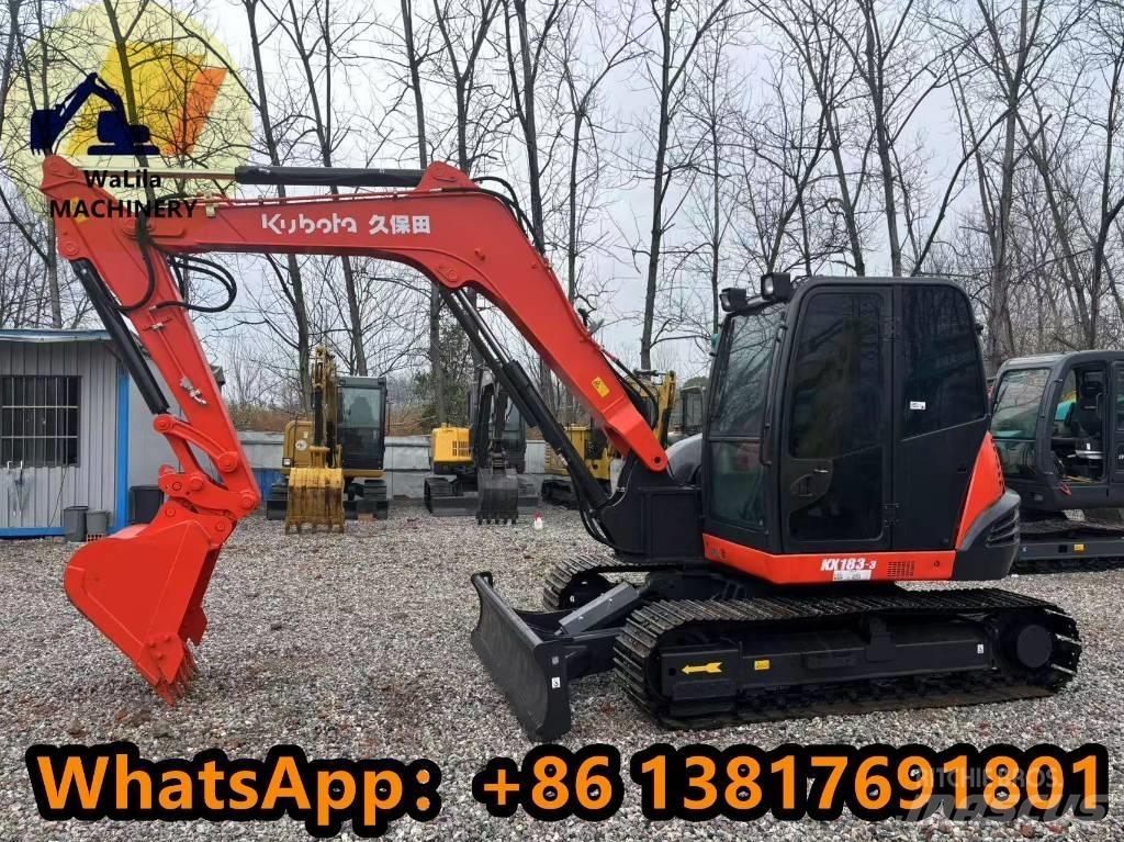 Kubota KX 183 Міні-екскаватори < 7т