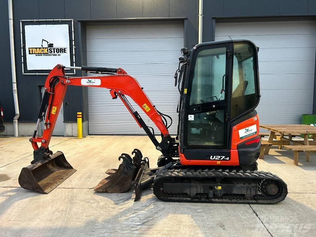 Kubota U 27-4 Міні-екскаватори < 7т