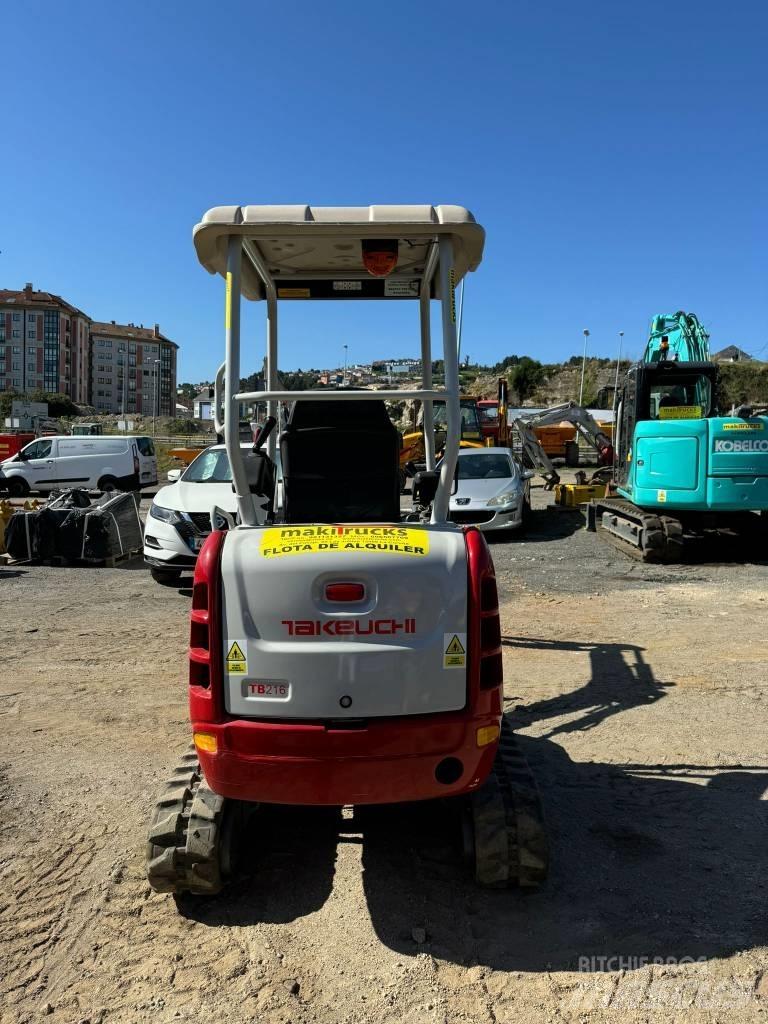 Takeuchi TB216 Міні-екскаватори < 7т