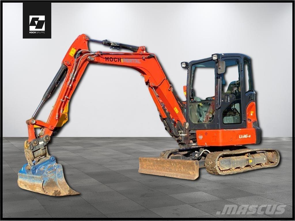 Kubota U36-4 GLS2 Міні-екскаватори < 7т