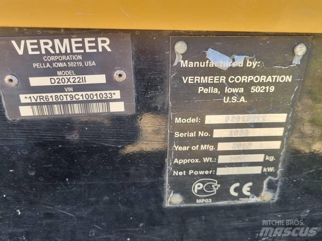 Vermeer D20x22II Обладнання для горизонтального буріння