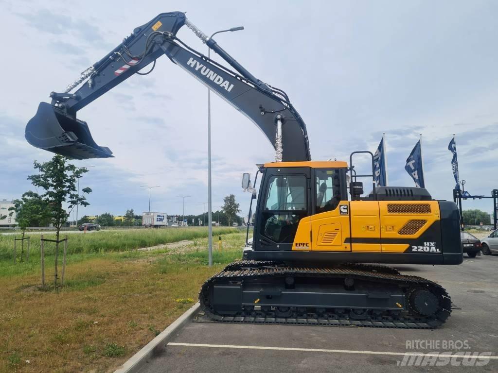 Hyundai HX220AL Гусеничні екскаватори