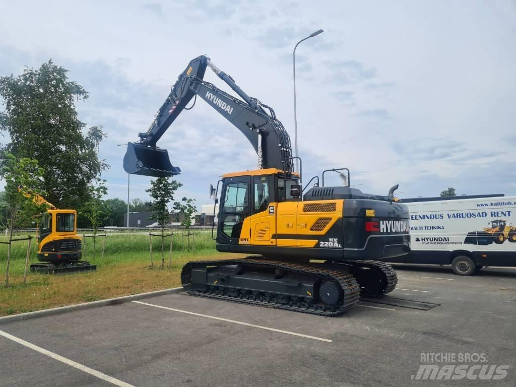 Hyundai HX220AL Гусеничні екскаватори