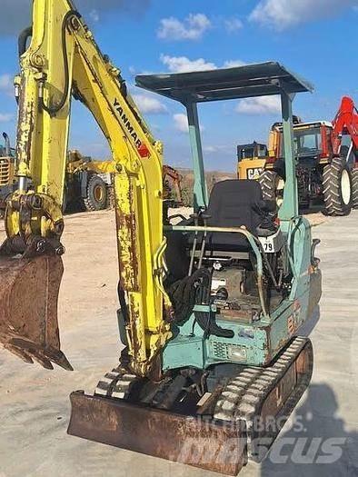 Yanmar B17 Міні-екскаватори < 7т