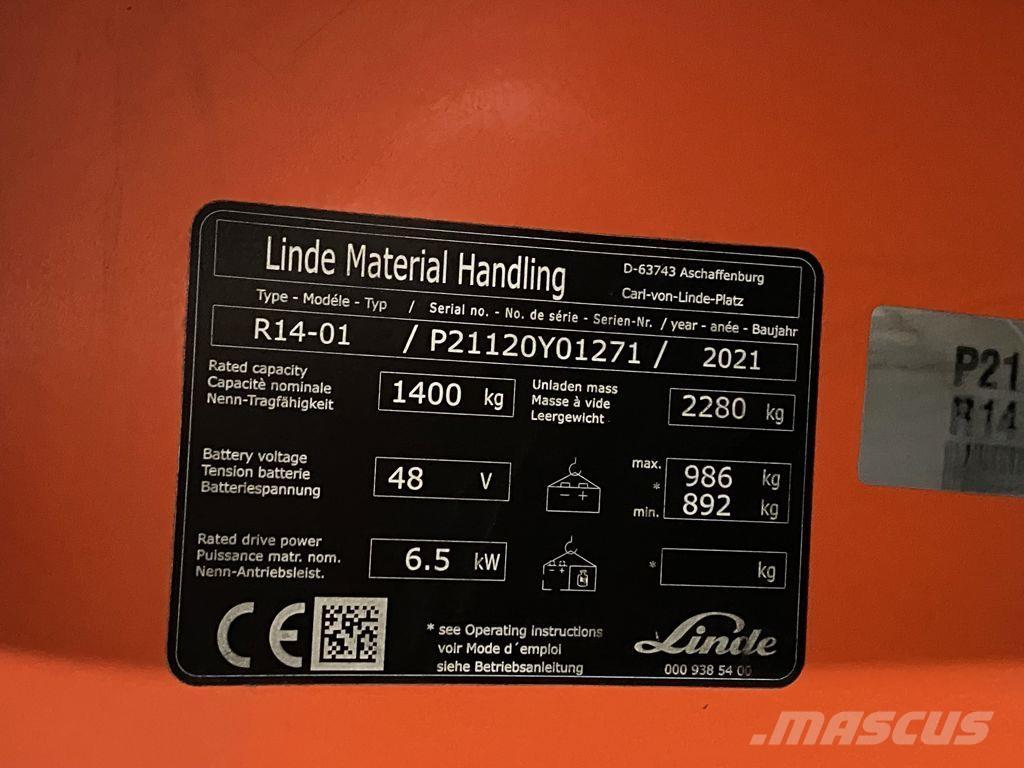 Linde R14-01 Річ-трак із високим підйомом