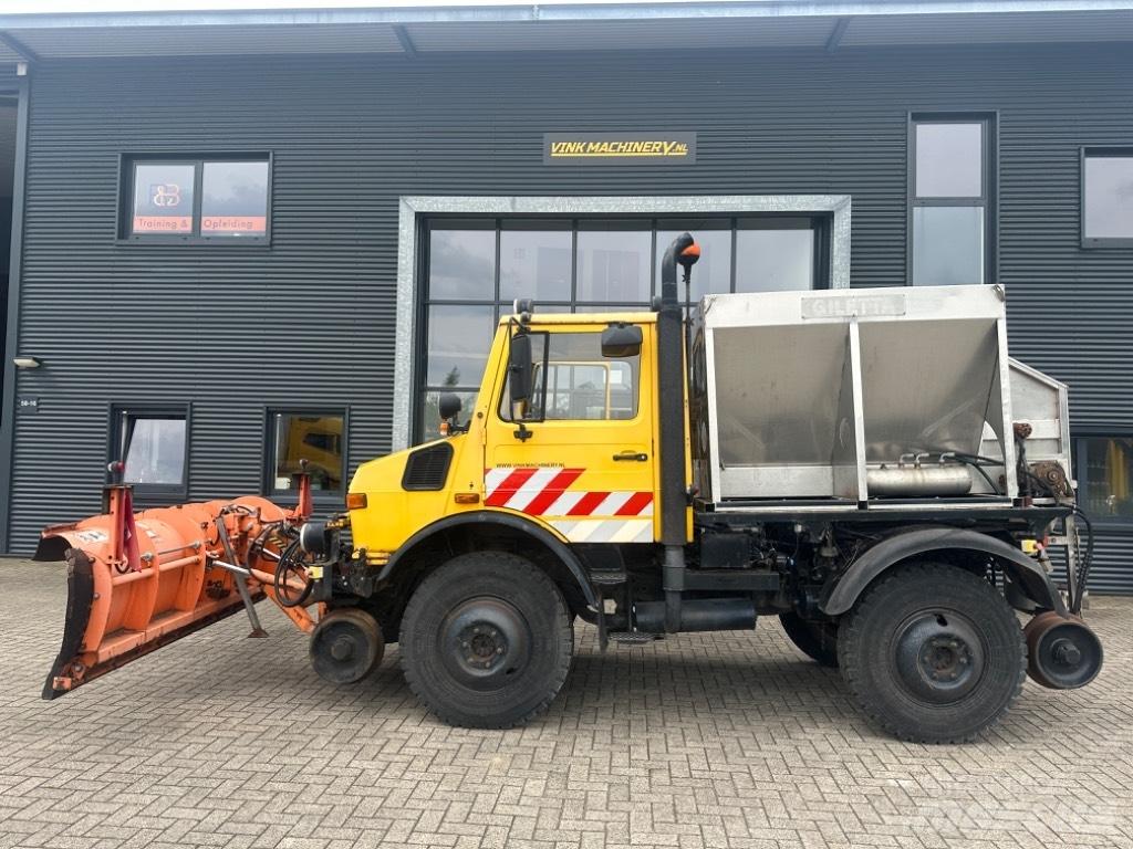 Unimog U1400 Rail Розсіювачі солі та піску
