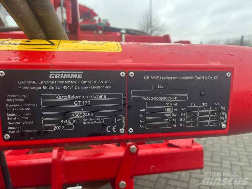 Grimme GT 170 Картоплезбиральні комбайни