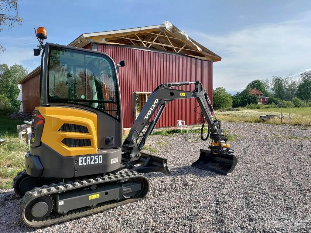 Volvo ECR 25 D Міні-екскаватори < 7т