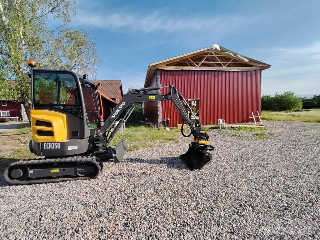 Volvo ECR 25 D Міні-екскаватори < 7т