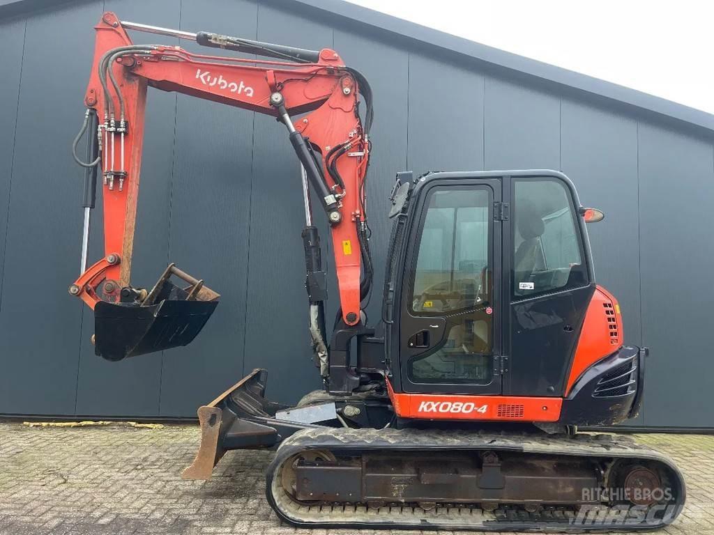 Kubota Kx080-4 Середні екскаватори 7т. - 12т.