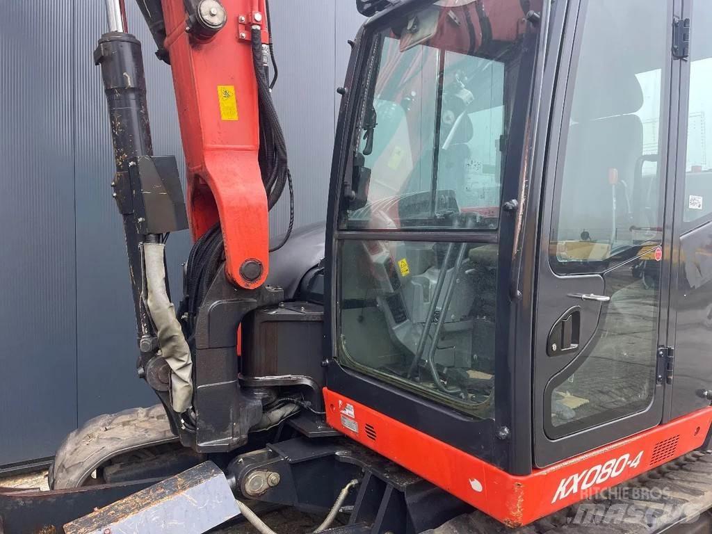 Kubota Kx080-4 Середні екскаватори 7т. - 12т.