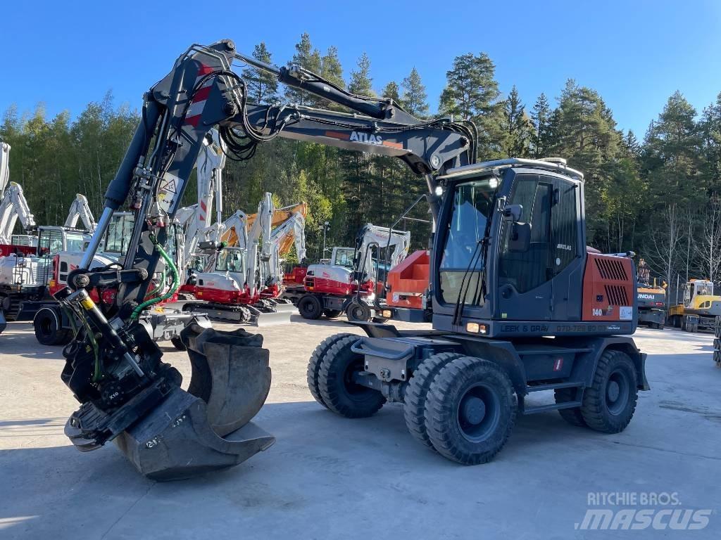 Atlas 140 W Колісні екскаватори