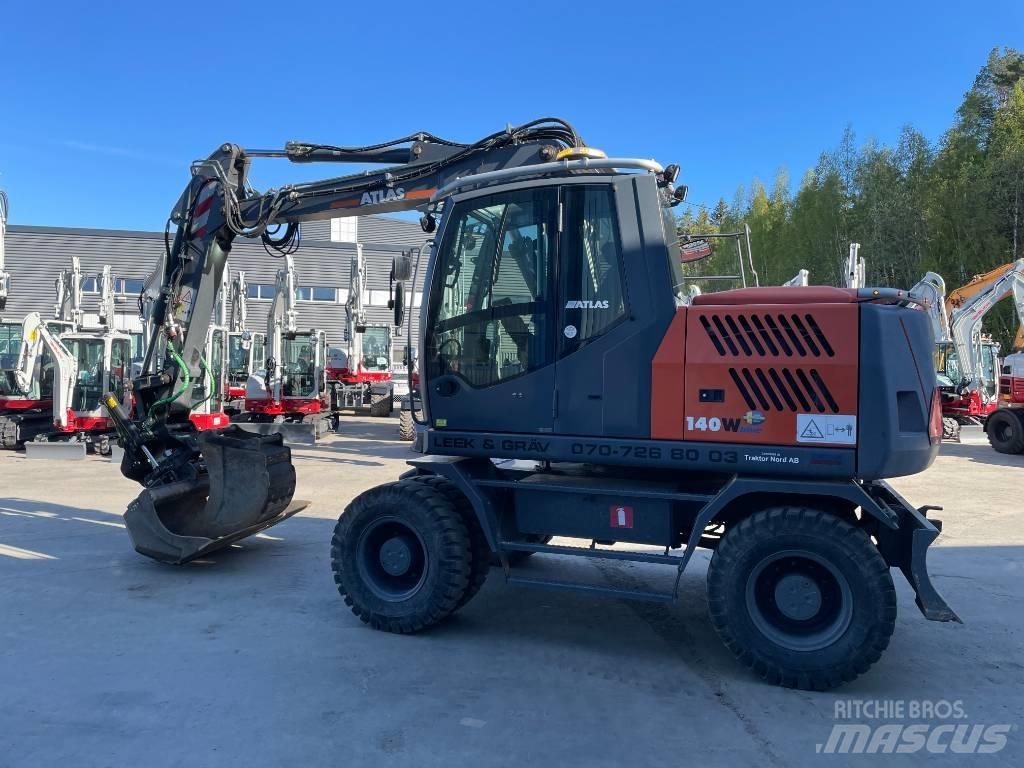 Atlas 140 W Колісні екскаватори