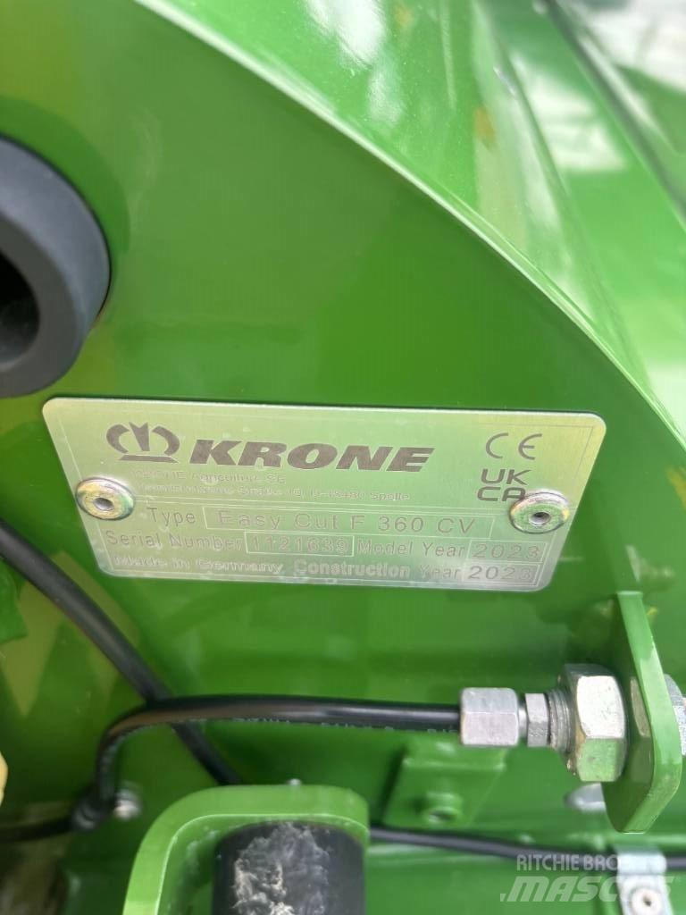 Krone F 360CV Косилки-формувачі