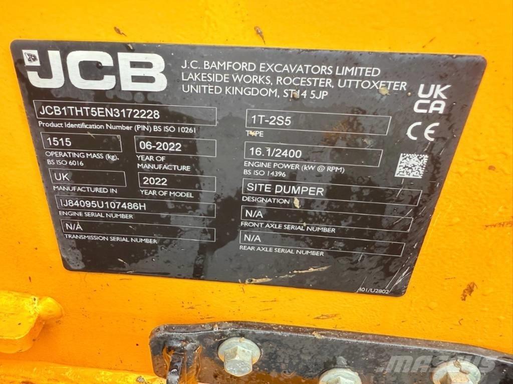 JCB 1 T-2S5 Міні самоскиди