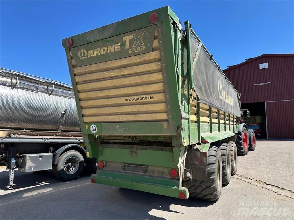 Krone TX 560D Причепи перевантажувачі зерна