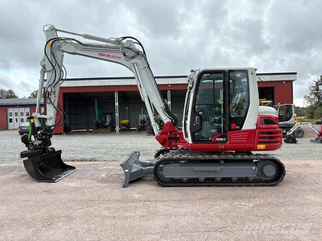 Takeuchi TB290 Середні екскаватори 7т. - 12т.