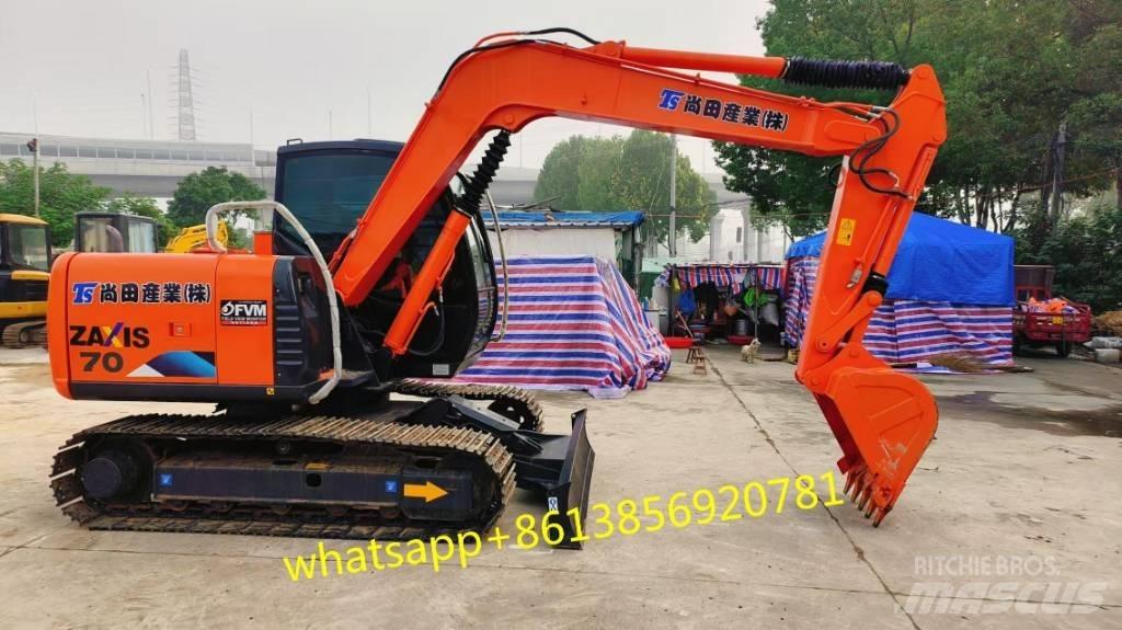 Hitachi ZX 70 Міні-екскаватори < 7т