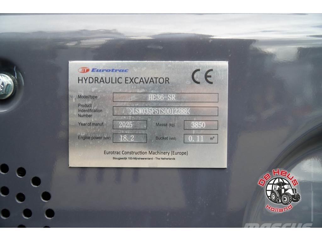 Eurotrac HE36SR Спеціальні екскаватори
