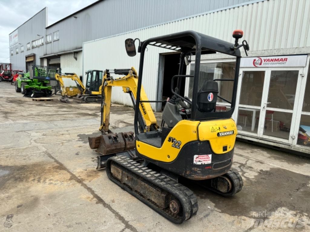 Yanmar SV22 (01545) Міні-екскаватори < 7т