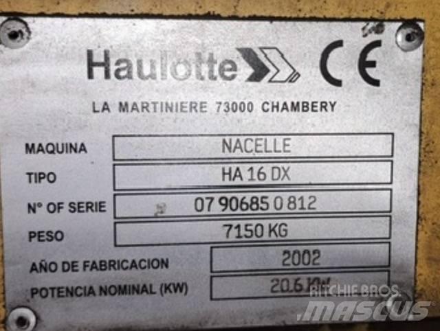 Haulotte HA 16 DX Колінчаті підйомники