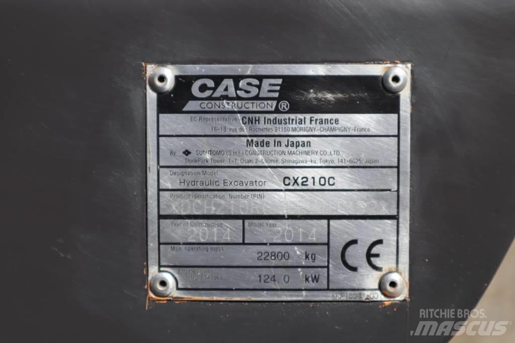 CASE CX210C Гусеничні екскаватори