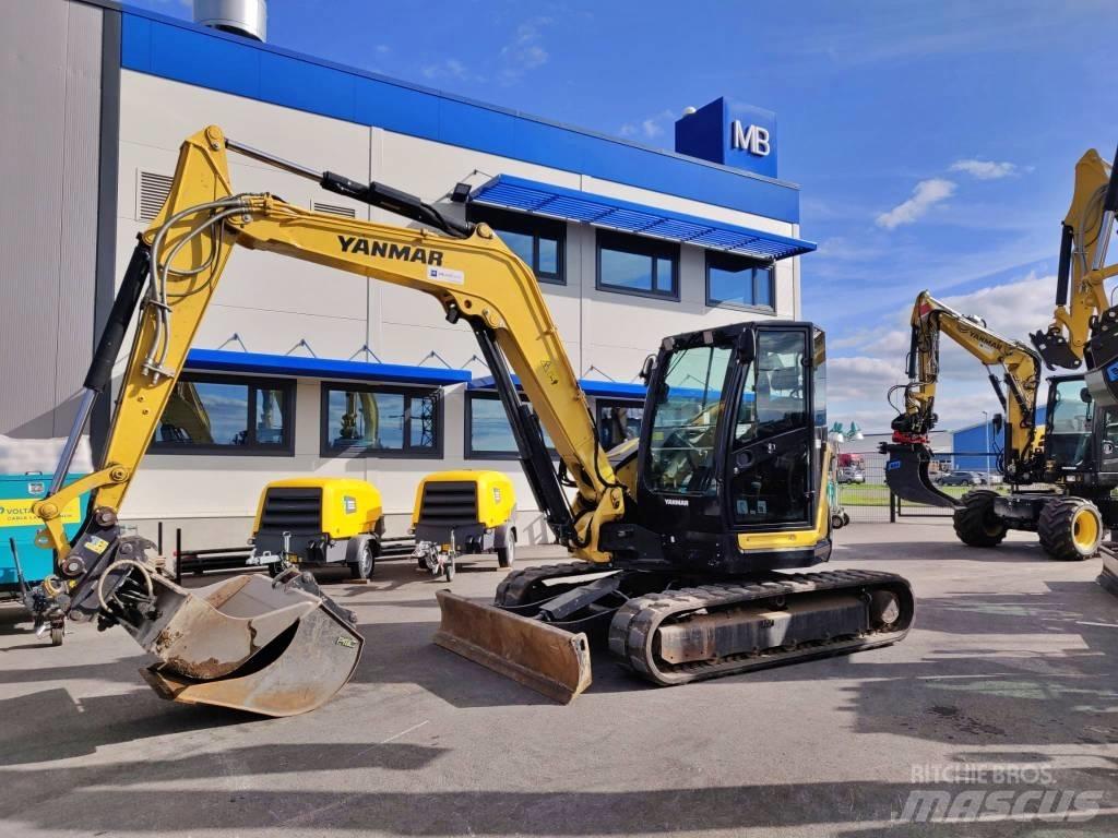 Yanmar Vio 80-1A Середні екскаватори 7т. - 12т.