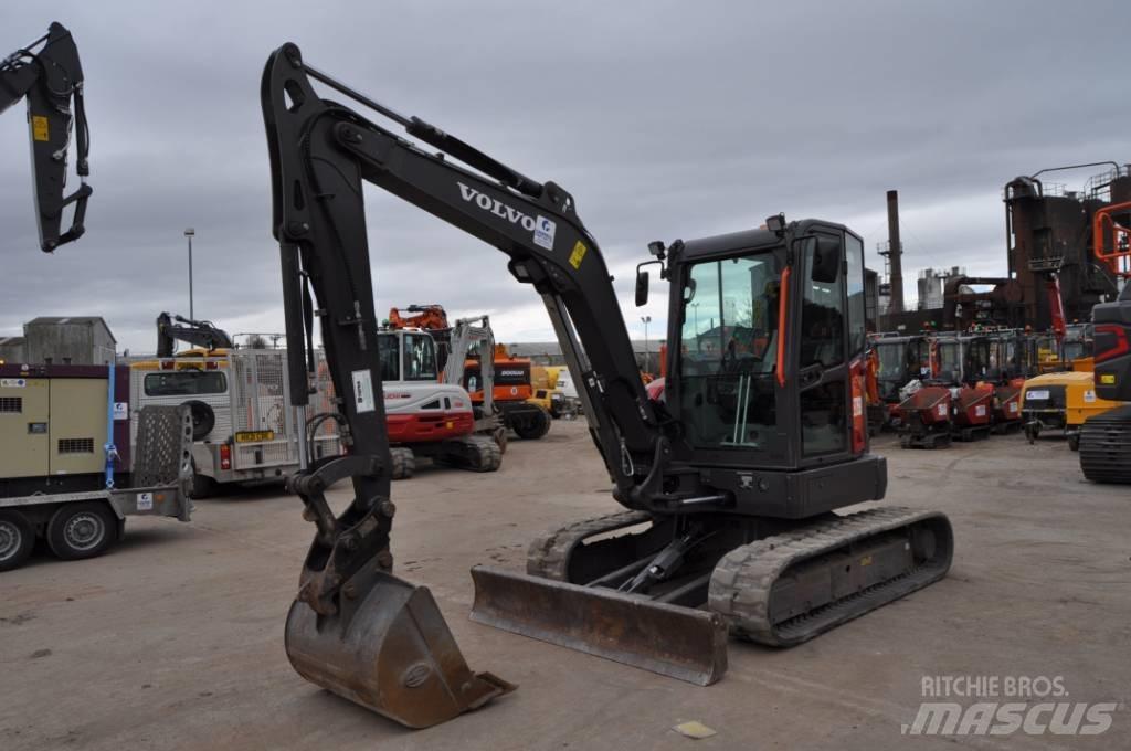 Volvo ECR50F Міні-екскаватори < 7т