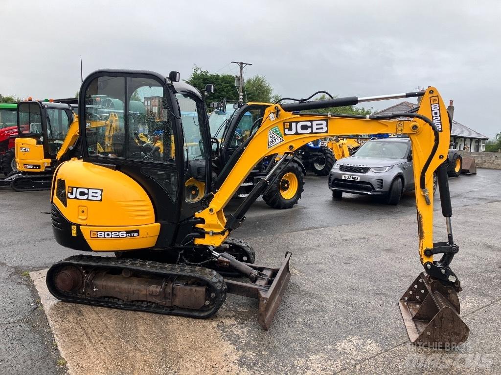 JCB 8026 CTS Міні-екскаватори < 7т
