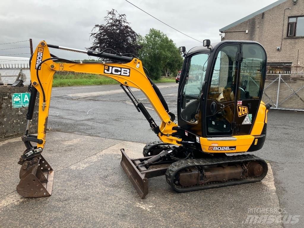 JCB 8026 CTS Міні-екскаватори < 7т