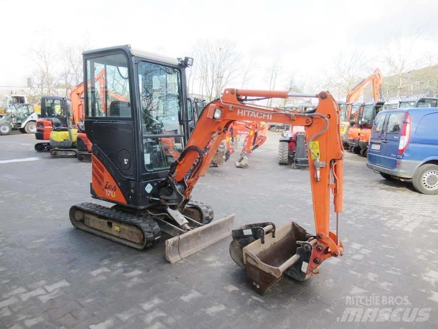 Hitachi ZX 17 U-2 Міні-екскаватори < 7т