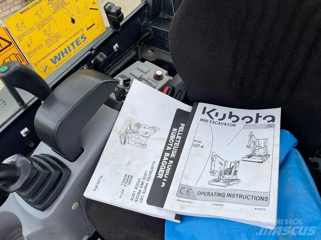 Kubota U 27-4 Міні-екскаватори < 7т
