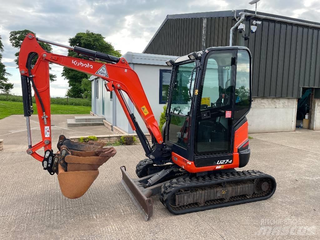 Kubota U 27-4 Міні-екскаватори < 7т