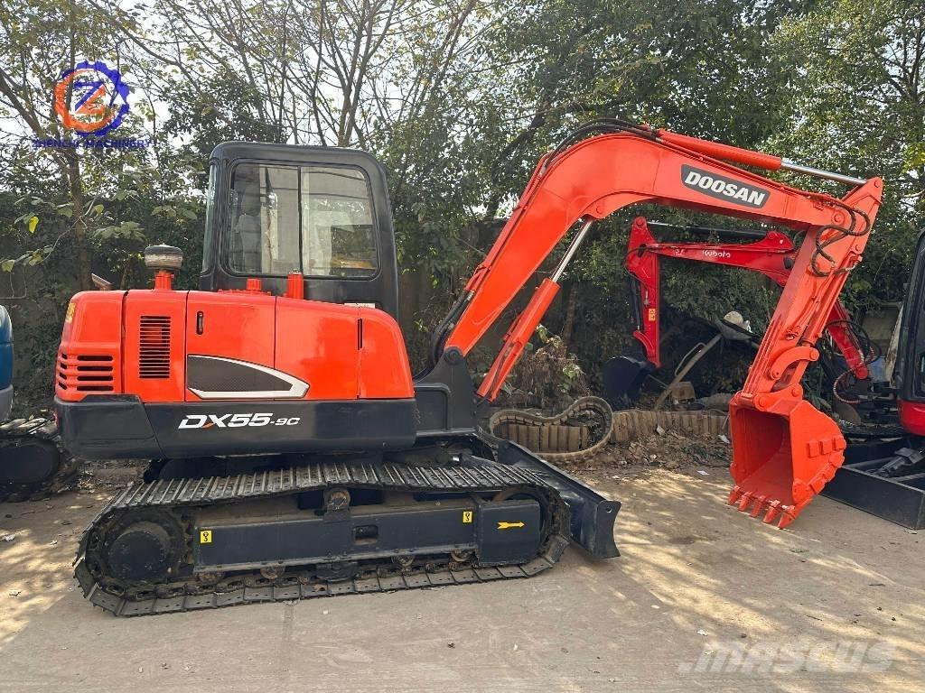 Doosan 55 Міні-екскаватори < 7т