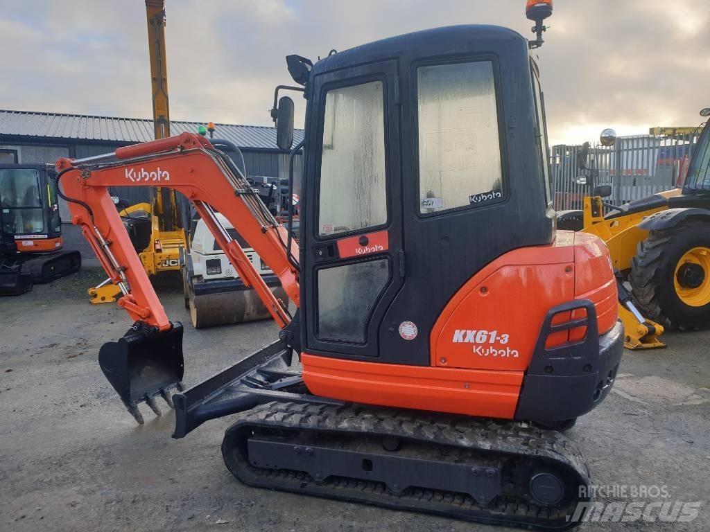 Kubota KX 61-3 Міні-екскаватори < 7т