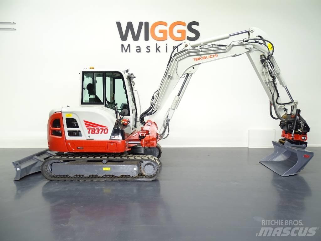 Kubota TB370 Міні-екскаватори < 7т