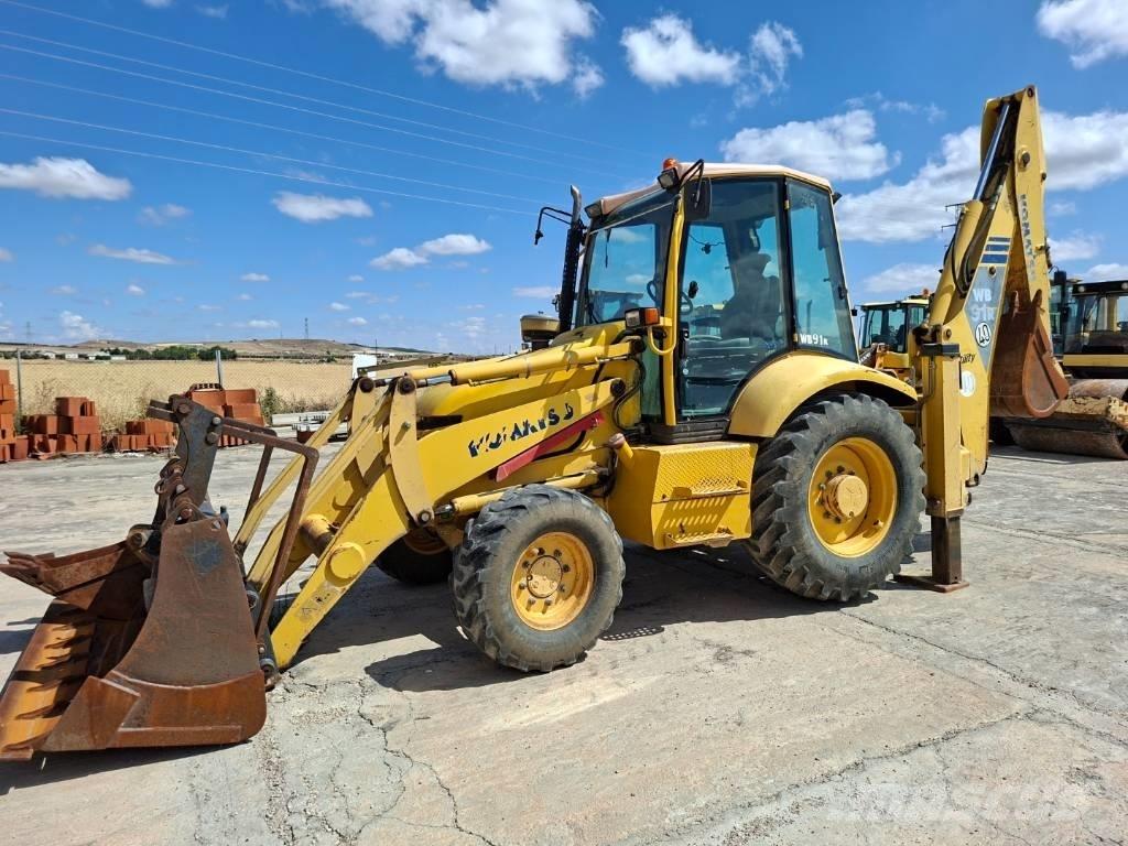 Komatsu WB 91 R Екскаватори-навантажувачі
