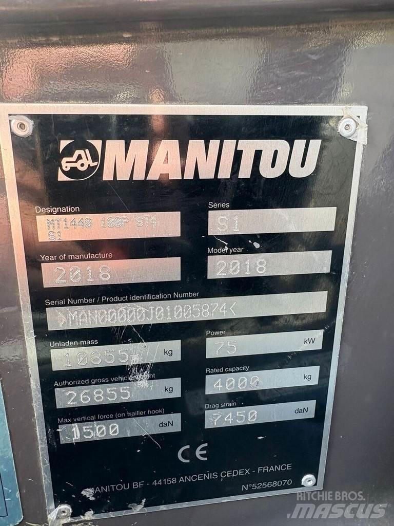 Manitou MT 1440 Телескопічні навантажувачі