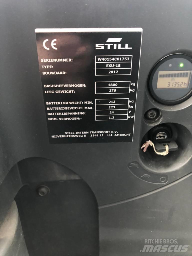 Still EXU 18 Штабелери