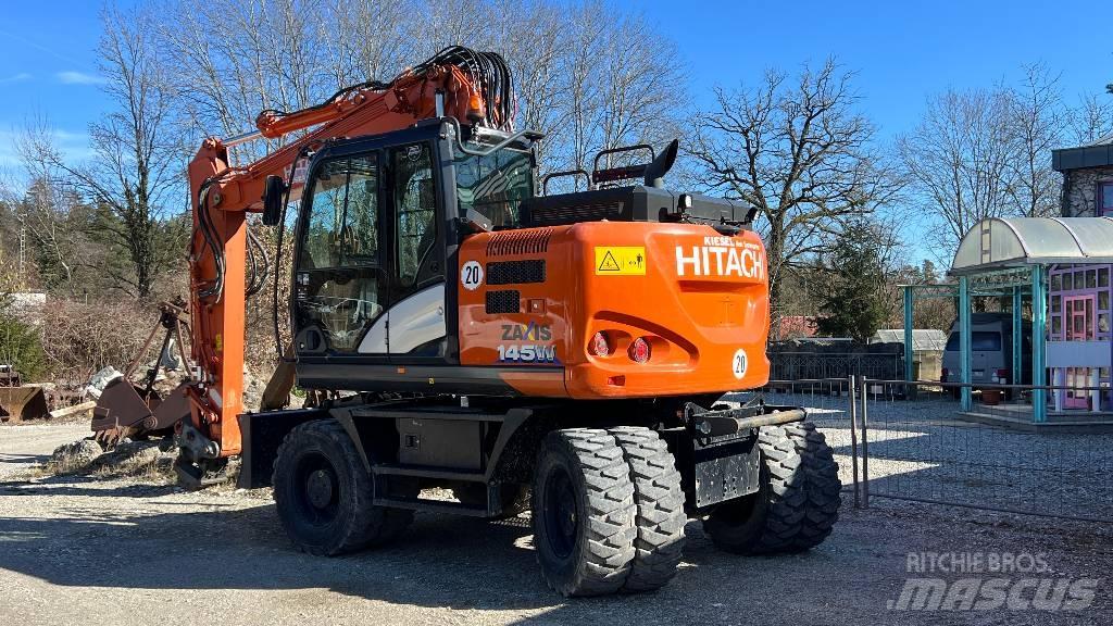 Hitachi ZX 145 W-6 Колісні екскаватори