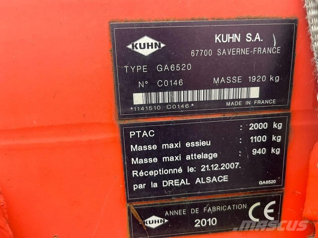Kuhn 6520 Обмотувачі