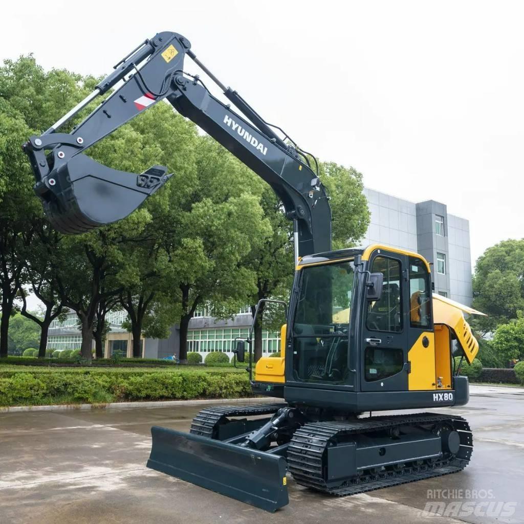 Hyundai HX80 Гусеничні екскаватори