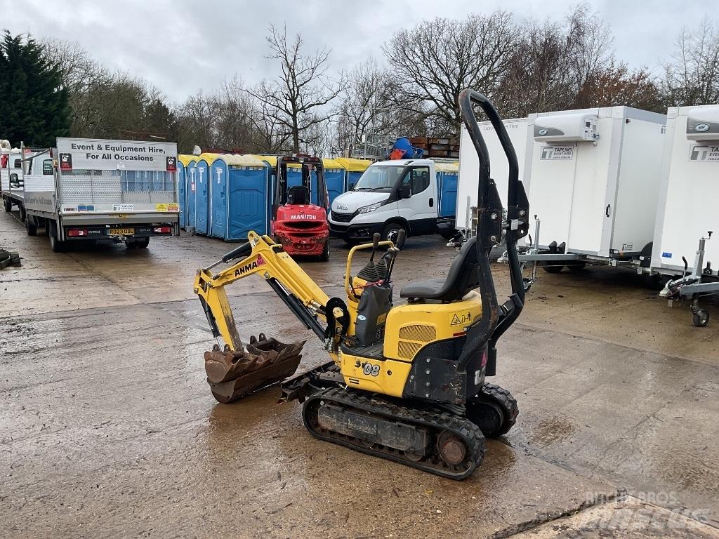 Yanmar SV08 Міні-екскаватори < 7т