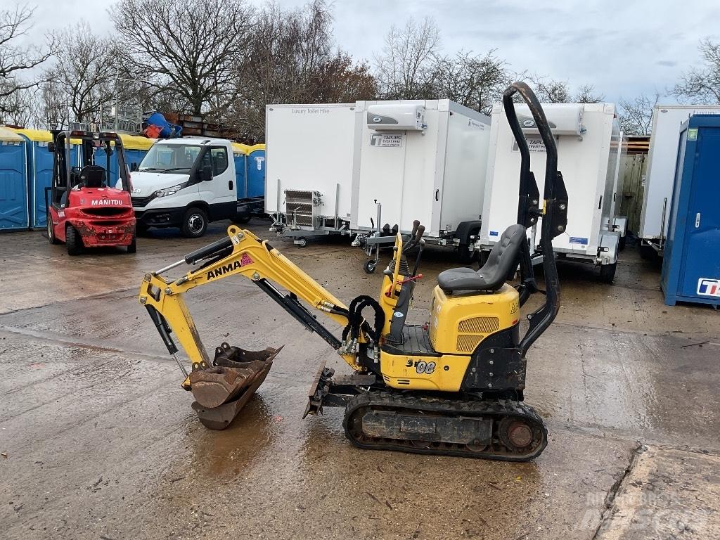 Yanmar SV08 Міні-екскаватори < 7т