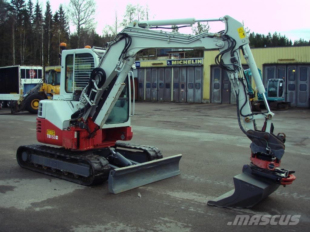 Takeuchi TB 153 FR Міні-екскаватори < 7т