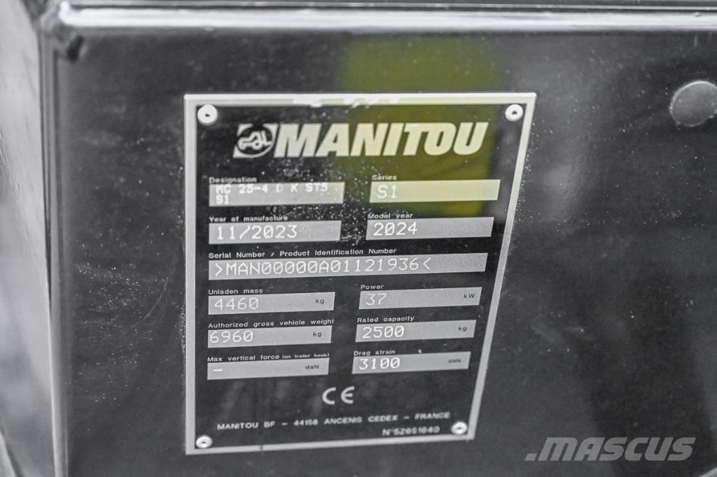 Manitou MC 25-4 Дизельні навантажувачі