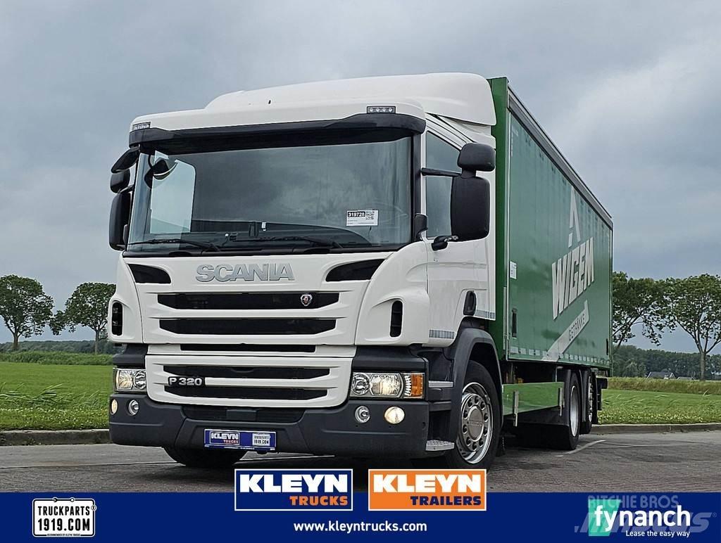 Scania P320 6x2*4 Тентовані вантажівки