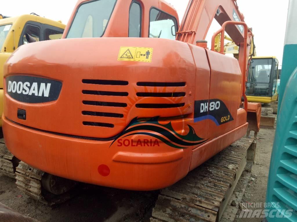 Doosan DH 80 Міні-екскаватори < 7т